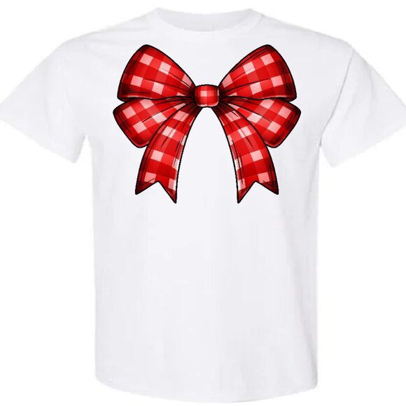 Christmas Bow Graphic Tees - Picture 7 of 16